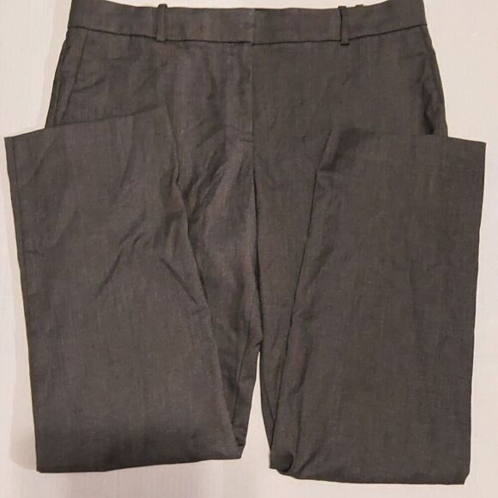 Ann Taylor Devin Fit Gray Dress Pants‎ Womens Size 12